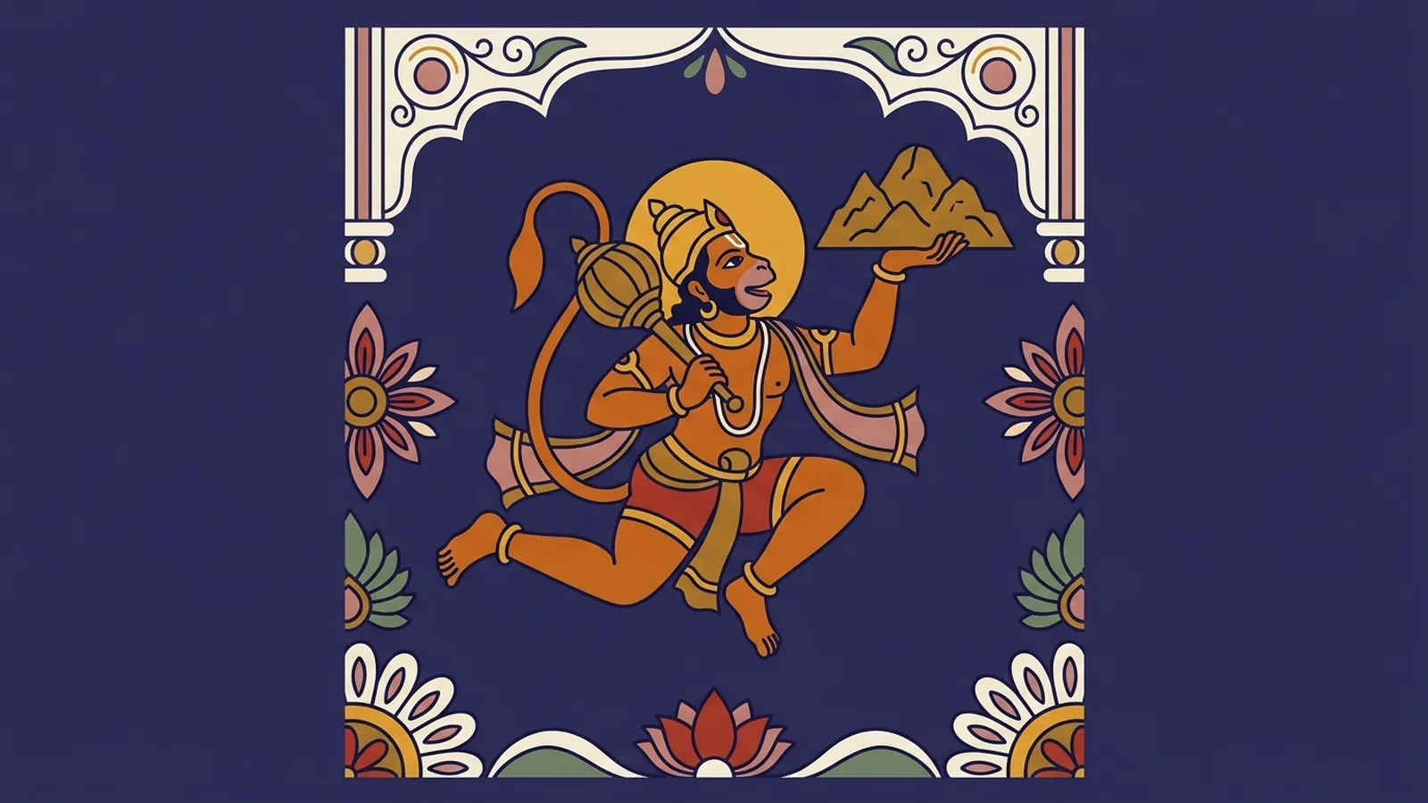 hanuman-jayanti illustration